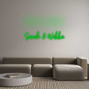 Custom Neon: Sarah & Wokka