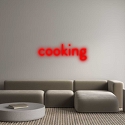 Custom Neon: cooking