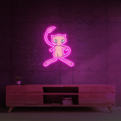 Mew Neon Art