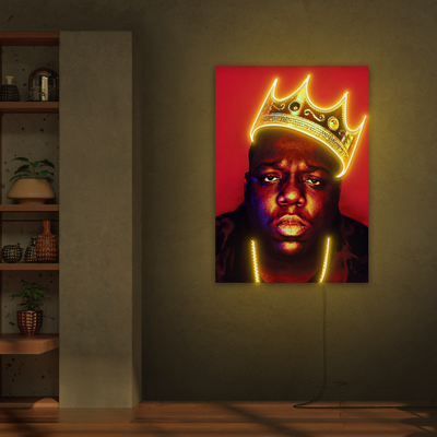 BIGGIE SMALLS Rapper Neon Sign