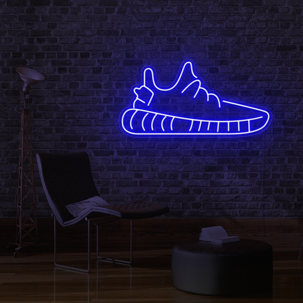 Yeezy Hypebeast Neon Wall Art