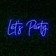 Let's Party Neon Sign
