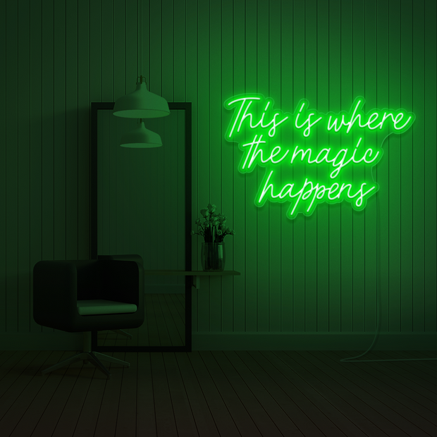 This is where the magic happens