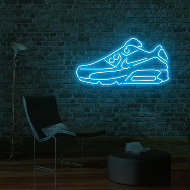 Max Air Shoe Neon Wall Art