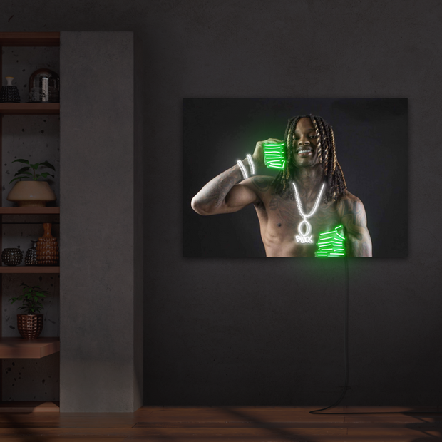 KING VON Rapper Neon Sign