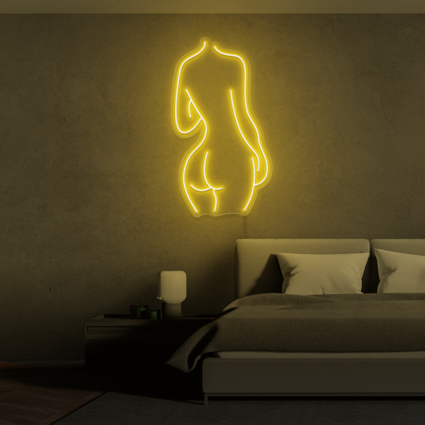 Female Body Line Art