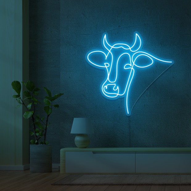 Cow Line Art