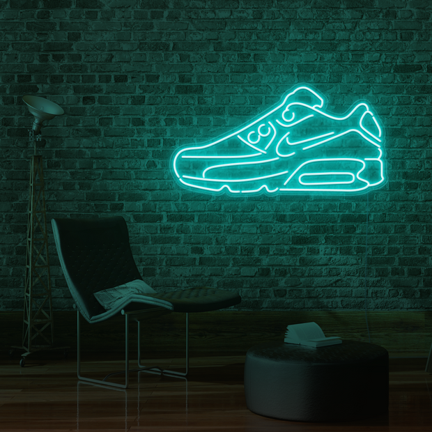 Max Air Shoe Neon Wall Art