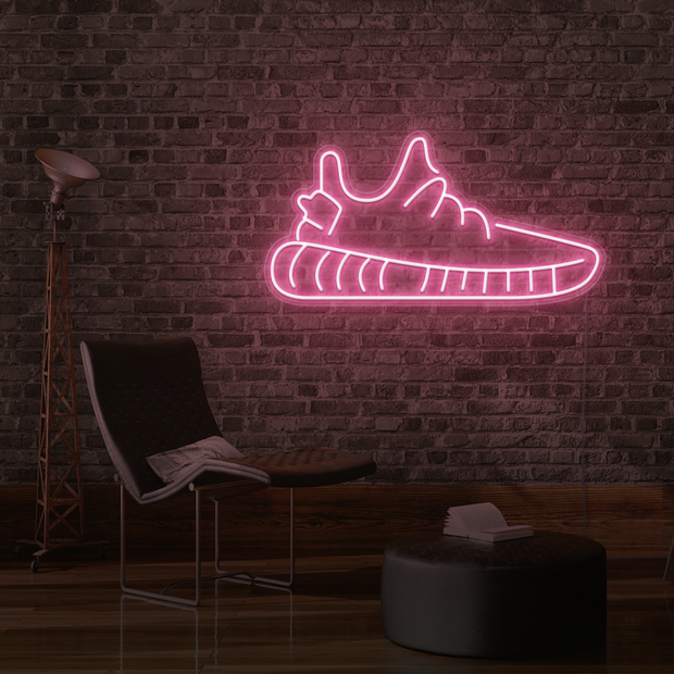 Yeezy Hypebeast Neon Wall Art