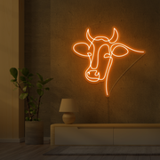 Cow Line Art