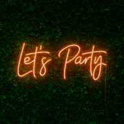 Let's Party Neon Sign