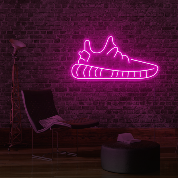 Yeezy Hypebeast Neon Wall Art
