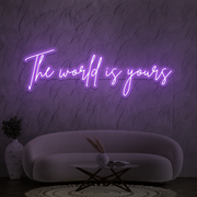 The world is yours