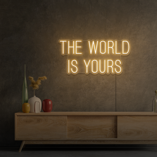 The world is yours