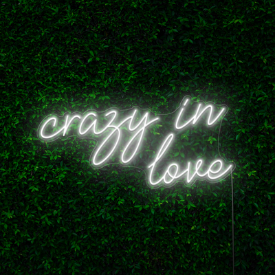 Crazy in Love Neon Sign