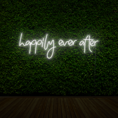 Happily Ever After Neon Sign