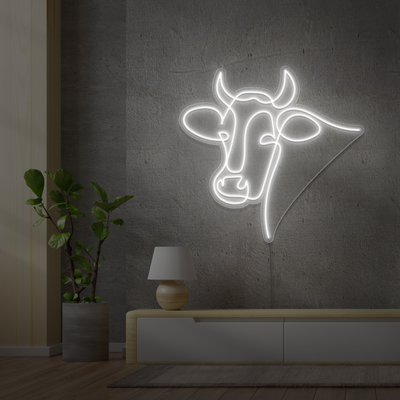 Cow Line Art
